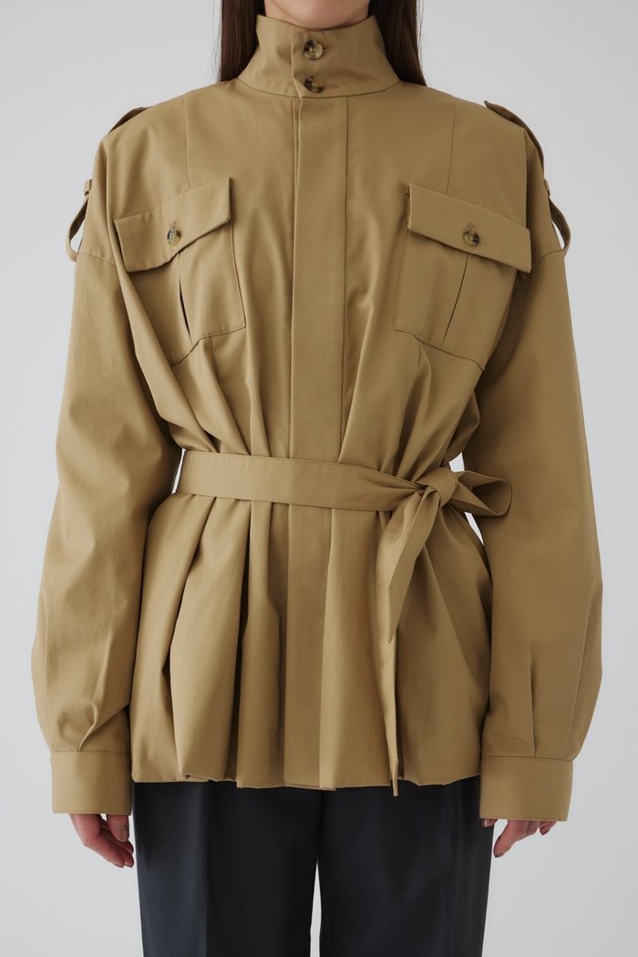 【リムアーク/RIM.ARK】のBalloon trench CT/コート インテリア・キッズ・メンズ・レディースファッション・服の通販 founy(ファニー) https://founy.com/ ファッション Fashion レディースファッション Fashion for Women アウター Coat / Outerwear Collection コート・ロングコート・ピーコート Long Coats, Peacoats & More インド Indian Textile ショート Short, Short Length バランス Balance, Style Balance バルーン Balloon, Balloon Silhouette |ID: prp329100004910829 ipo3291000000036796153