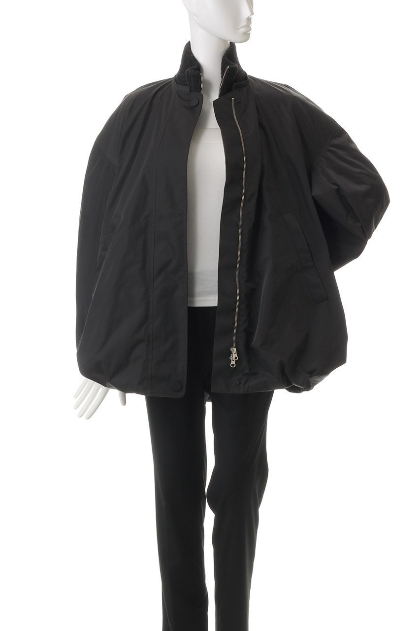 【エンフォルド/ENFOLD】のDICROS SOLO Twill ニットレイヤーバルーンコート 人気、トレンドファッション・服の通販 founy(ファニー) 　ファッション　Fashion　レディースファッション　Fashion for Women　アウター　Coat / Outerwear Collection　コート・ロングコート・ピーコート　Long Coats, Peacoats & More　スタンド　Stand Collar, Upright Stand　バルーン　Balloon, Balloon Silhouette　ブルゾン　Blouson, Bomber Jacket　マフラー　Scarf, Muffler　ロング　Long, Long-Length　other-8|ID: prp329100004910832 ipo3291000000036796209