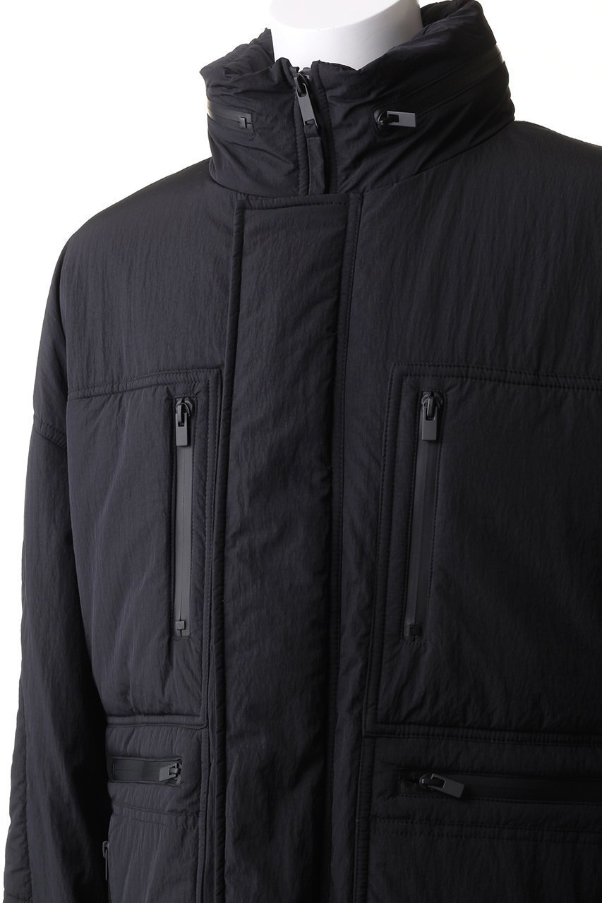 【ヨーク/YOKE】の【UNISEX】MULTI POCKET PUFFER コート 人気、トレンドファッション・服の通販 founy(ファニー) 　ファッション　Fashion　レディースファッション　Fashion for Women　アウター　Coat / Outerwear Collection　コート・ロングコート・ピーコート　Long Coats, Peacoats & More　2024年　2024　2024春夏・S/S　Spring/Summer 2024 SS24　ユニセックス　Unisex, Genderless　スタイリッシュ　Stylish, Fashionable　ドット　Polka Dot, Dot Pattern　ドローコード　Drawcord, Drawstring Cord　フロント　Front, Front Design　ブルゾン　Blouson, Bomber Jacket　ポケット　Pocket, Pocket Detail　ロング　Long, Long-Length　other-5|ID: prp329100004910839 ipo3291000000036796300