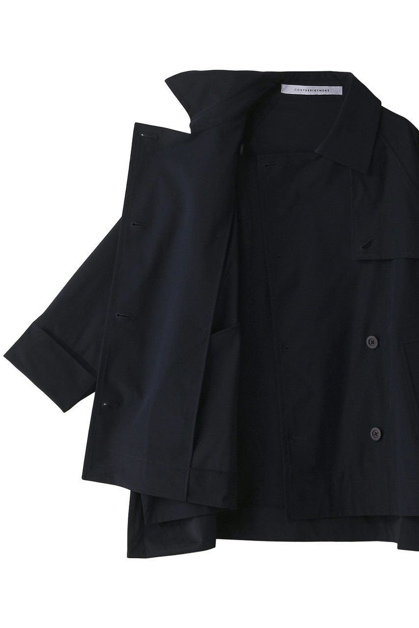 【マルティニーク/martinique】の【COGTHEBIGSMOKE】KIMBERLY PENTAGONトレンチコート 人気、トレンドファッション・服の通販 founy(ファニー) 　ファッション　Fashion　レディースファッション　Fashion for Women　アウター　Coat / Outerwear Collection　コート・ロングコート・ピーコート　Long Coats, Peacoats & More　トレンチコート / 春秋の定番アウター　Trench Coats　おすすめ　Recommended / Our Picks　ショート　Short, Short Length　スリット　Slit, Slit Detail　センター　Center, Center Line　トレンド　Trend, Trending Now　フラップ　Flap, Flap Pocket　ボトム　Bottoms, Lower Wear　ワイド　Wide, Wide Fit　other-6|ID: prp329100004910842 ipo3291000000036796338