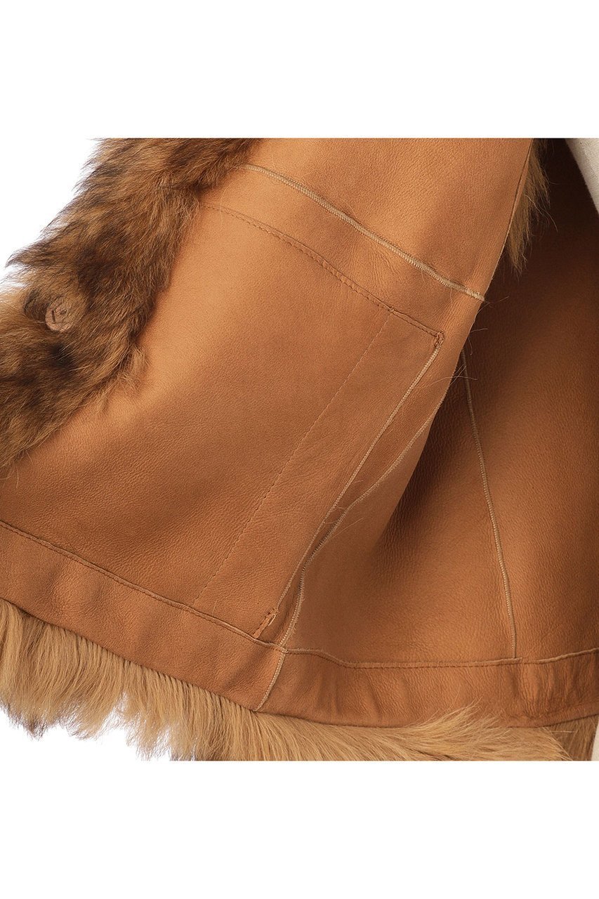 【オブリオ/AUBRIOT】の【AUBRIOT×FURLING BY GIANI】ファージレ 人気、トレンドファッション・服の通販 founy(ファニー) 　ファッション　Fashion　レディースファッション　Fashion for Women　アウター　Coat / Outerwear Collection　コート・ロングコート・ピーコート　Long Coats, Peacoats & More　ボックス　Boxy, Box Shape　別注　Limited Edition, Custom Order　ムートン　Shearling, Mouton　モダン　Modern, Contemporary　other-8|ID: prp329100004910851 ipo3291000000036796446