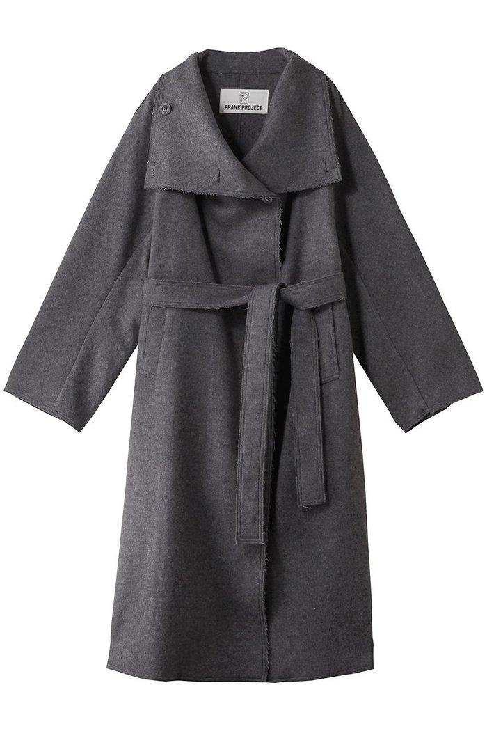 【プランク プロジェクト/PRANK PROJECT】のハイネックコート / High Neck Coat インテリア・キッズ・メンズ・レディースファッション・服の通販 founy(ファニー) https://founy.com/ ファッション Fashion レディースファッション Fashion for Women アウター Coat / Outerwear Collection コート・ロングコート・ピーコート Long Coats, Peacoats & More ハイネック High Neck, Mock Neck メルトン Melton, Heavy Wool リラックス Relax, Relaxed Fit ロング Long, Long-Length |ID: prp329100004910852 ipo3291000000036796447