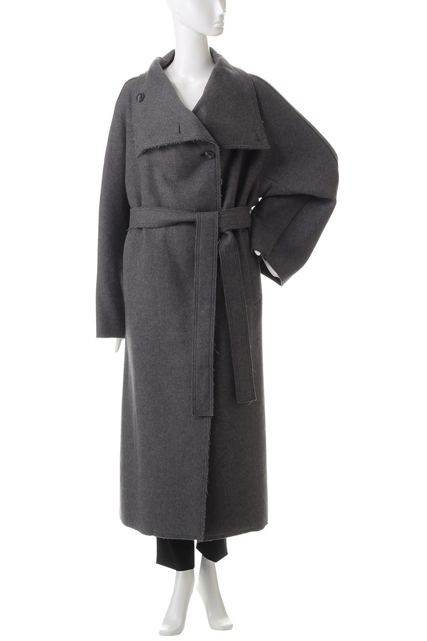 【プランク プロジェクト/PRANK PROJECT】のハイネックコート / High Neck Coat 人気、トレンドファッション・服の通販 founy(ファニー) 　ファッション　Fashion　レディースファッション　Fashion for Women　アウター　Coat / Outerwear Collection　コート・ロングコート・ピーコート　Long Coats, Peacoats & More　ハイネック　High Neck, Mock Neck　メルトン　Melton, Heavy Wool　リラックス　Relax, Relaxed Fit　ロング　Long, Long-Length　other-2|ID: prp329100004910852 ipo3291000000036796450