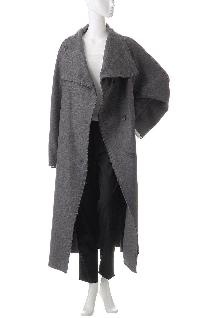 【プランク プロジェクト/PRANK PROJECT】のハイネックコート / High Neck Coat 人気、トレンドファッション・服の通販 founy(ファニー) 　ファッション　Fashion　レディースファッション　Fashion for Women　アウター　Coat / Outerwear Collection　コート・ロングコート・ピーコート　Long Coats, Peacoats & More　ハイネック　High Neck, Mock Neck　メルトン　Melton, Heavy Wool　リラックス　Relax, Relaxed Fit　ロング　Long, Long-Length　other-8|ID: prp329100004910852 ipo3291000000036796460