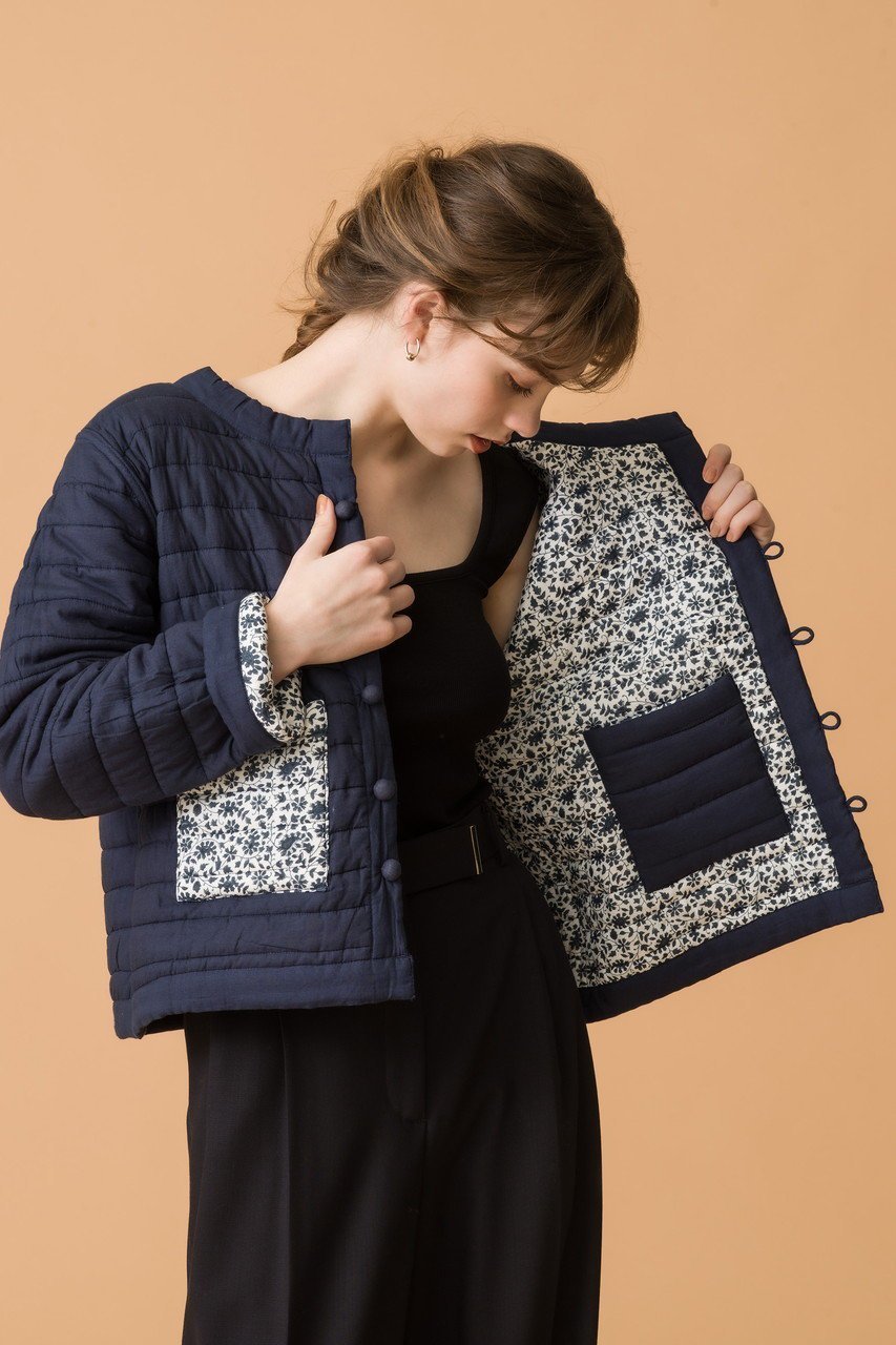 【エスゼット ブロックプリント/SZ Blockprints】のPOPPY JACKET DITSY リバーシブルジャケット 人気、トレンドファッション・服の通販 founy(ファニー) 　ファッション　Fashion　レディースファッション　Fashion for Women　アウター　Coat / Outerwear Collection　レディースジャケット・軽アウター　Jackets　ジャケット　Jacket, Outerwear　スリーブ　Sleeve, Long Sleeve / Short Sleeve　フェミニン　Feminine, Girly　リバーシブル　Reversible, Two-Sided　ロング　Long, Long-Length　other-8|ID: prp329100004910857 ipo3291000000036796538