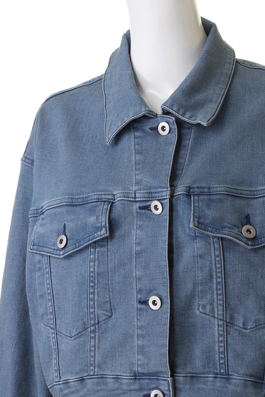 【スリー ドッツ/three dots】のデニム ジャンパー 人気、トレンドファッション・服の通販 founy(ファニー) ファッション Fashion レディースファッション Fashion for Women アウター Coat / Outerwear Collection レディースジャケット・軽アウター Jackets おすすめ Recommended / Our Picks ショート Short, Short Length ジャケット Jacket, Outerwear ストレッチ Stretch, Stretchy Fabric セットアップ Set-Up, Coordinated Outfit デニム Denim, Jeans Material トレンド Trend, Trending Now ワイド Wide, Wide Fit other-5|ID: prp329100004910871 ipo3291000000036796670