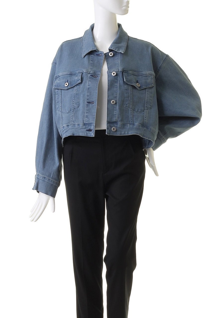 【スリー ドッツ/three dots】のデニム ジャンパー 人気、トレンドファッション・服の通販 founy(ファニー) ファッション Fashion レディースファッション Fashion for Women アウター Coat / Outerwear Collection レディースジャケット・軽アウター Jackets おすすめ Recommended / Our Picks ショート Short, Short Length ジャケット Jacket, Outerwear ストレッチ Stretch, Stretchy Fabric セットアップ Set-Up, Coordinated Outfit デニム Denim, Jeans Material トレンド Trend, Trending Now ワイド Wide, Wide Fit other-7|ID: prp329100004910871 ipo3291000000036796672