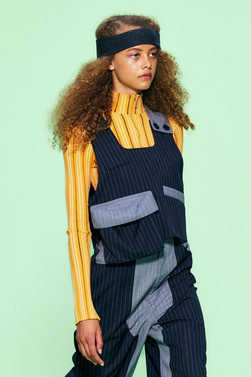 【ナゴンスタンス/nagonstans】のギャバストライプ Bib Vest/ベスト 人気、トレンドファッション・服の通販 founy(ファニー) ファッション Fashion レディースファッション Fashion for Women アウター Coat / Outerwear Collection レディースジャケット・軽アウター Jackets ジャケット Jacket, Outerwear ドレス Dress, One-Piece ベスト Vest, Waistcoat ポケット Pocket, Pocket Detail other-8|ID: prp329100004910914 ipo3291000000036797222