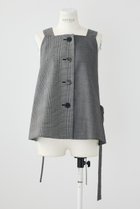 【エンフォルド/ENFOLD】のモノトーンチェック 2Wayホルターベスト 人気、トレンドファッション・服の通販 founy(ファニー) ファッション Fashion レディースファッション Fashion for Women アウター Coat / Outerwear Collection レディースジャケット・軽アウター Jackets インナー Innerwear ジャケット Jacket, Outerwear チェック Check, Plaid, Tartan フィット Fit, Slim Fit ベスト Vest, Waistcoat モノトーン Monotone, Black and White thumbnail ブラック|ID: prp329100004910917 ipo3291000000036797323