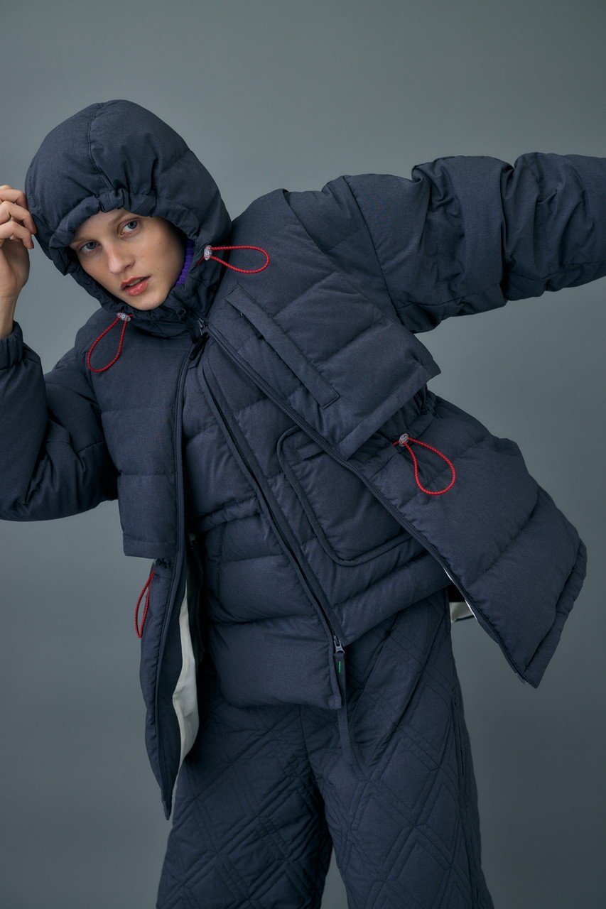 【ナゴンスタンス/nagonstans】のトップウェザー レイヤードダウンJK/ジャケット 人気、トレンドファッション・服の通販 founy(ファニー) ファッション Fashion レディースファッション Fashion for Women アウター Coat / Outerwear Collection レディースジャケット・軽アウター Jackets ショート Short, Short Length ジャケット Jacket, Outerwear ダウン Down, Puffer ベスト Vest, Waistcoat other-6|ID: prp329100004910918 ipo3291000000036797337