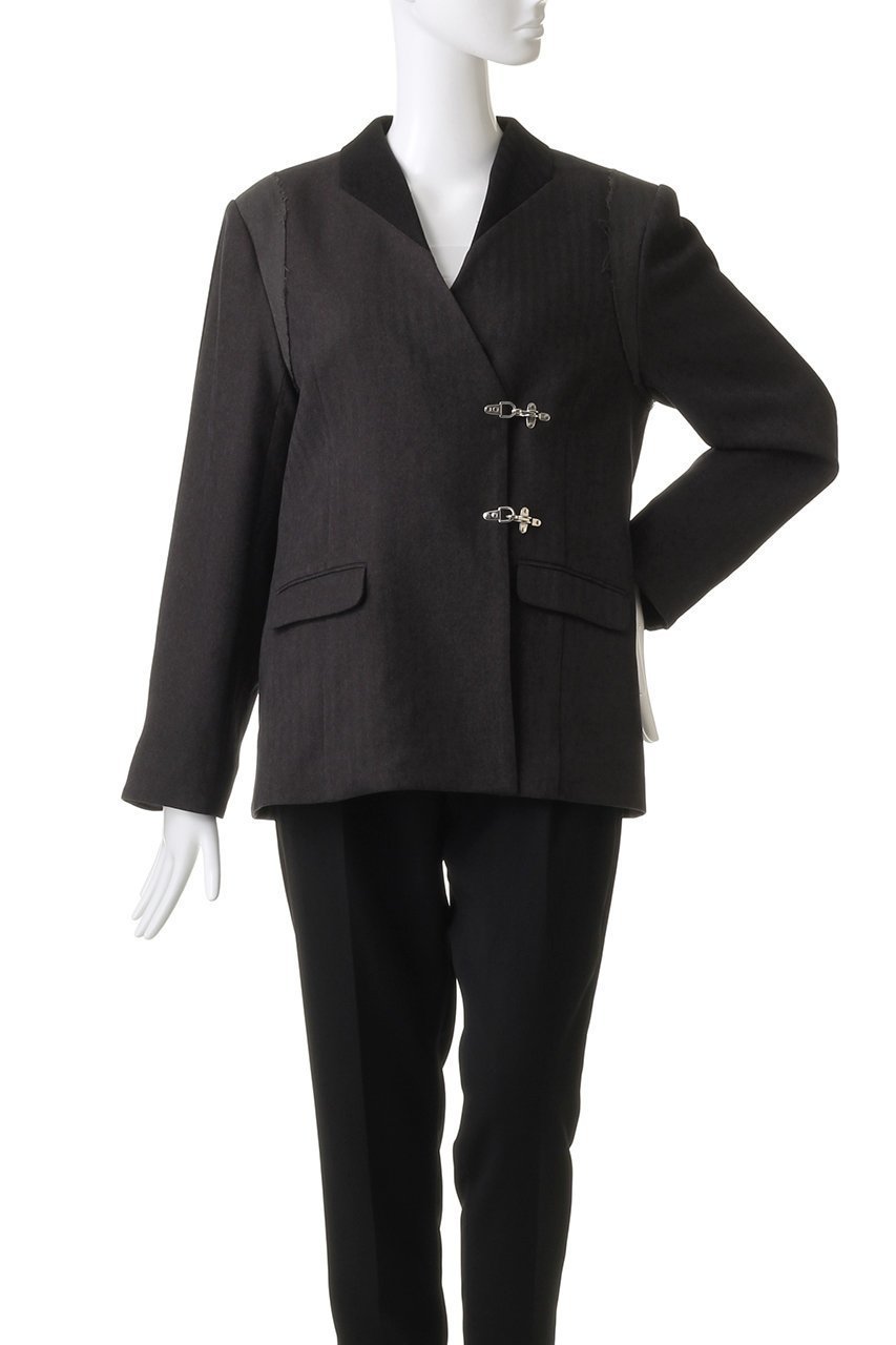 【リムアーク/RIM.ARK】のBuckle design over JK/ジャケット 人気、トレンドファッション・服の通販 founy(ファニー) 　ファッション　Fashion　レディースファッション　Fashion for Women　アウター　Coat / Outerwear Collection　レディースジャケット・軽アウター　Jackets　クール　Cool, Chic　ジャケット　Jacket, Outerwear　トレンド　Trend, Trending Now　マニッシュ　Mannish, Boyish　ミックス　Mix, Mixed Style　other-2|ID: prp329100004910919 ipo3291000000036797352