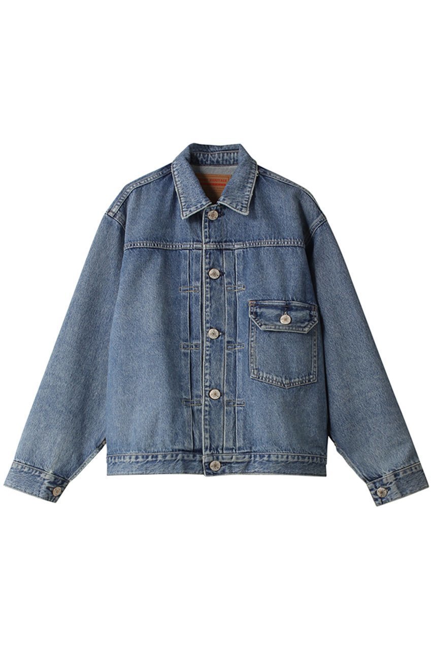 【ニードバイ ヘリテイジ/NEEDBY heritage】のNO.1 デニムジャケット 人気、トレンドファッション・服の通販 founy(ファニー) ファッション Fashion レディースファッション Fashion for Women アウター Coat / Outerwear Collection レディースジャケット・軽アウター Jackets デニムジャケット / カジュアルアウター Denim Jackets おすすめ Recommended / Our Picks コンパクト Compact, Small Size ショート Short, Short Length ジャケット Jacket, Outerwear デニム Denim, Jeans Material マキシ Maxi, Full Length ワイド Wide, Wide Fit other-1|ID: prp329100004910926 ipo3291000000036797438