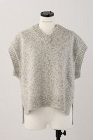 【ナゴンスタンス/nagonstans】のRIALTO Over Size Vest/ベスト 人気、トレンドファッション・服の通販 founy(ファニー) ファッション Fashion レディースファッション Fashion for Women アウター Coat / Outerwear Collection レディースジャケット・軽アウター Jackets カットソー Cut and Sewn Top シンプル Simple, Minimal ジャケット Jacket, Outerwear スリット Slit, Slit Detail ベスト Vest, Waistcoat メランジ Melange, Mixed Yarn |ID:prp329100004910932