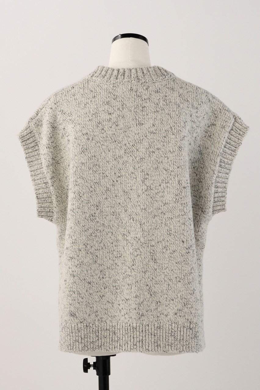 【ナゴンスタンス/nagonstans】のRIALTO Over Size Vest/ベスト 人気、トレンドファッション・服の通販 founy(ファニー) 　ファッション　Fashion　レディースファッション　Fashion for Women　アウター　Coat / Outerwear Collection　レディースジャケット・軽アウター　Jackets　カットソー　Cut and Sewn Top　シンプル　Simple, Minimal　ジャケット　Jacket, Outerwear　スリット　Slit, Slit Detail　ベスト　Vest, Waistcoat　メランジ　Melange, Mixed Yarn　other-3|ID: prp329100004910932 ipo3291000000036797530