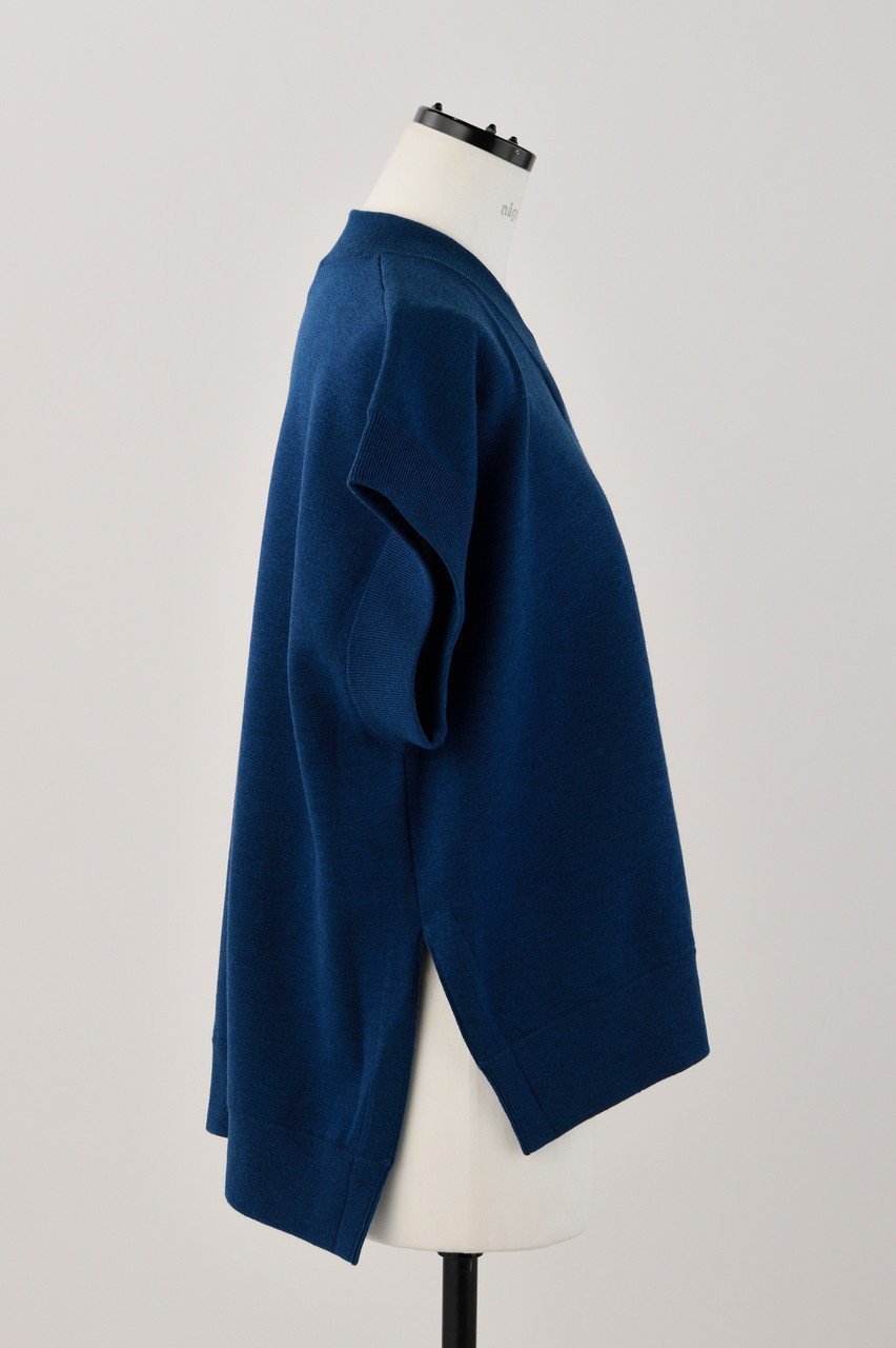 【ナゴンスタンス/nagonstans】のSEMI WORSTED Over Size Vest/ベスト 人気、トレンドファッション・服の通販 founy(ファニー) ファッション Fashion レディースファッション Fashion for Women アウター Coat / Outerwear Collection レディースジャケット・軽アウター Jackets カットソー Cut and Sewn Top シンプル Simple, Minimal ジャケット Jacket, Outerwear スリット Slit, Slit Detail ベスト Vest, Waistcoat メランジ Melange, Mixed Yarn other-4|ID: prp329100004910934 ipo3291000000036797564