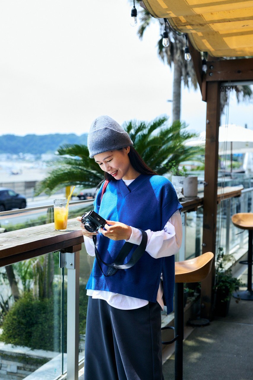 【ナゴンスタンス/nagonstans】のSEMI WORSTED Over Size Vest/ベスト 人気、トレンドファッション・服の通販 founy(ファニー) ファッション Fashion レディースファッション Fashion for Women アウター Coat / Outerwear Collection レディースジャケット・軽アウター Jackets カットソー Cut and Sewn Top シンプル Simple, Minimal ジャケット Jacket, Outerwear スリット Slit, Slit Detail ベスト Vest, Waistcoat メランジ Melange, Mixed Yarn other-8|ID: prp329100004910934 ipo3291000000036797568