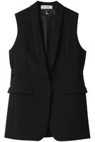 【アルアバイル/allureville】の【Loulou Willoughby】タキシードジレ 人気、トレンドファッション・服の通販 founy(ファニー) ファッション Fashion レディースファッション Fashion for Women アウター Coat / Outerwear Collection レディースジャケット・軽アウター Jackets ジャケット Jacket, Outerwear バランス Balance, Style Balance パーティ Party, Party Style パール Pearl, Pearl Accent ベスト Vest, Waistcoat ロング Long, Long-Length ワイド Wide, Wide Fit エレガント 上品 Elegant |ID:prp329100004910935