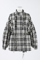 【エンフォルド/ENFOLD】のクラシカルチェック 2way ショートブルゾン 人気、トレンドファッション・服の通販 founy(ファニー) ファッション Fashion レディースファッション Fashion for Women アウター Coat / Outerwear Collection レディースジャケット・軽アウター Jackets ブルゾンジャケット・スポーティアウター Blouson Jackets エレガント 上品 Elegant クラシカル Classical, Vintage-Inspired ショート Short, Short Length ジャケット Jacket, Outerwear スピンドル Spindle, Drawcord チェック Check, Plaid, Tartan フロント Front, Front Design ブルゾン Blouson, Bomber Jacket ロング Long, Long-Length 夏 Summer 春 Spring 洗える Machine Washable thumbnail ブラック|ID: prp329100004910936 ipo3291000000036797615