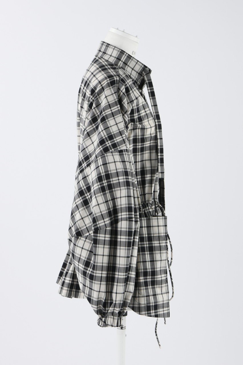 【エンフォルド/ENFOLD】のクラシカルチェック 2way ショートブルゾン 人気、トレンドファッション・服の通販 founy(ファニー) ファッション Fashion レディースファッション Fashion for Women アウター Coat / Outerwear Collection レディースジャケット・軽アウター Jackets ブルゾンジャケット・スポーティアウター Blouson Jackets エレガント 上品 Elegant クラシカル Classical, Vintage-Inspired ショート Short, Short Length ジャケット Jacket, Outerwear スピンドル Spindle, Drawcord チェック Check, Plaid, Tartan フロント Front, Front Design ブルゾン Blouson, Bomber Jacket ロング Long, Long-Length 夏 Summer 春 Spring 洗える Machine Washable other-4|ID: prp329100004910936 ipo3291000000036797618