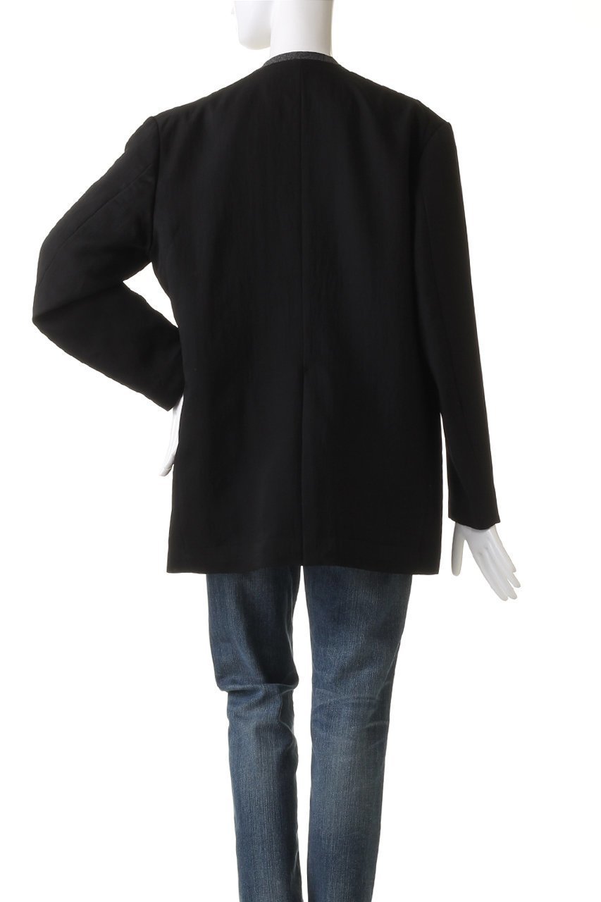 【ウィムガゼット/Whim Gazette】のツイルカラーレスジャケット 人気、トレンドファッション・服の通販 founy(ファニー) 　ファッション　Fashion　レディースファッション　Fashion for Women　アウター　Coat / Outerwear Collection　レディースジャケット・軽アウター　Jackets　カーディガン　Cardigan, Knitwear　シンプル　Simple, Minimal　ジャケット　Jacket, Outerwear　ツイル　Twist, Twisted Detail　ブルゾン　Blouson, Bomber Jacket　ロング　Long, Long-Length　エレガント 上品　Elegant　other-4|ID: prp329100004910941 ipo3291000000036797742