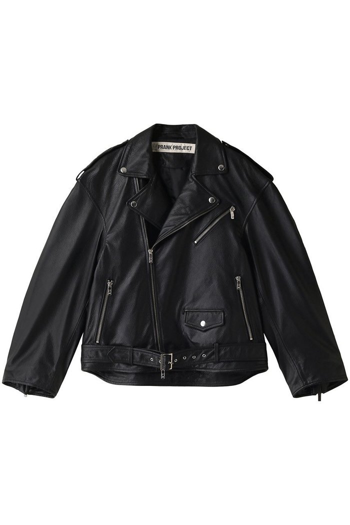 【プランク プロジェクト/PRANK PROJECT】のSHEEPレザーライダースジャケット / SHEEP Leather Biker Jacket インテリア・キッズ・メンズ・レディースファッション・服の通販 founy(ファウニー) https://founy.com/ ファッション Fashion レディースファッション Fashion for Women アウター Coat / Outerwear Collection レディースジャケット・軽アウター Jackets ライダースジャケット / レザースタイル Riders Jackets & Biker Style ジャケット Jacket, Outerwear ライダースジャケット Riders, Biker Jacket 冬 Winter / This Winter |ID: prp329100004910944 ipo3291000000036797782