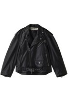 【プランク プロジェクト/PRANK PROJECT】のSHEEPレザーライダースジャケット / SHEEP Leather Biker Jacket BLK(ブラック)|ID: prp329100004910944 ipo3291000000036797783