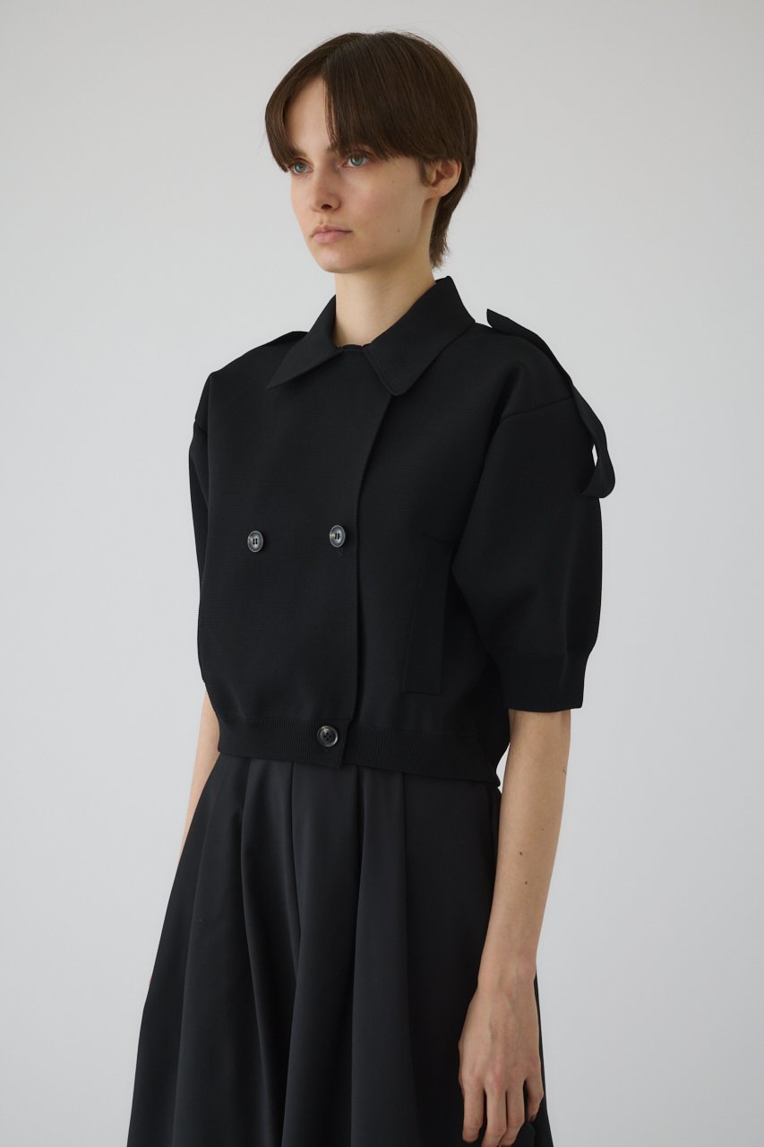 【リムアーク/RIM.ARK】のRiders knit CD/カーディガン 人気、トレンドファッション・服の通販 founy(ファニー) ファッション Fashion レディースファッション Fashion for Women トップス・カットソー Cut & Sew Tops ニット Knit Tops & Sweaters カーディガン・羽織り Layered Style Cardigans カーディガン Cardigan, Knitwear コンパクト Compact, Small Size ブルゾン Blouson, Bomber Jacket ミラノリブ Milano Rib, Milano Stitch ライダース Riders other-2|ID: prp329100004910952 ipo3291000000036797958