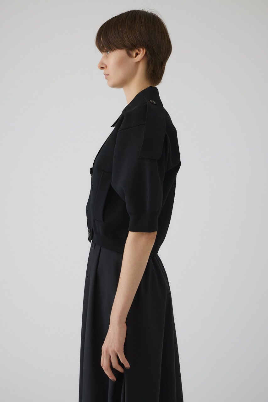 【リムアーク/RIM.ARK】のRiders knit CD/カーディガン 人気、トレンドファッション・服の通販 founy(ファニー) ファッション Fashion レディースファッション Fashion for Women トップス・カットソー Cut & Sew Tops ニット Knit Tops & Sweaters カーディガン・羽織り Layered Style Cardigans カーディガン Cardigan, Knitwear コンパクト Compact, Small Size ブルゾン Blouson, Bomber Jacket ミラノリブ Milano Rib, Milano Stitch ライダース Riders other-4|ID: prp329100004910952 ipo3291000000036797960