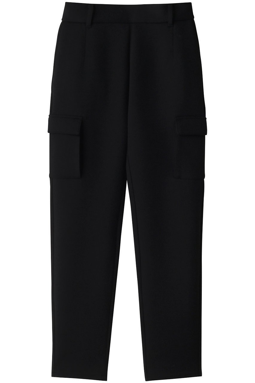 【ボーダーズ アット バルコニー/BORDERS at BALCONY】のボンディングパンツ インテリア・キッズ・メンズ・レディースファッション・服の通販 founy(ファニー) 　ファッション　Fashion　レディースファッション　Fashion for Women　パンツ　Pants & Trousers　なめらか　Smooth, Silky Texture　ボンディング　Bonding, Bonded Fabric　ブラック|ID: prp329100004910980 ipo3291000000036798495