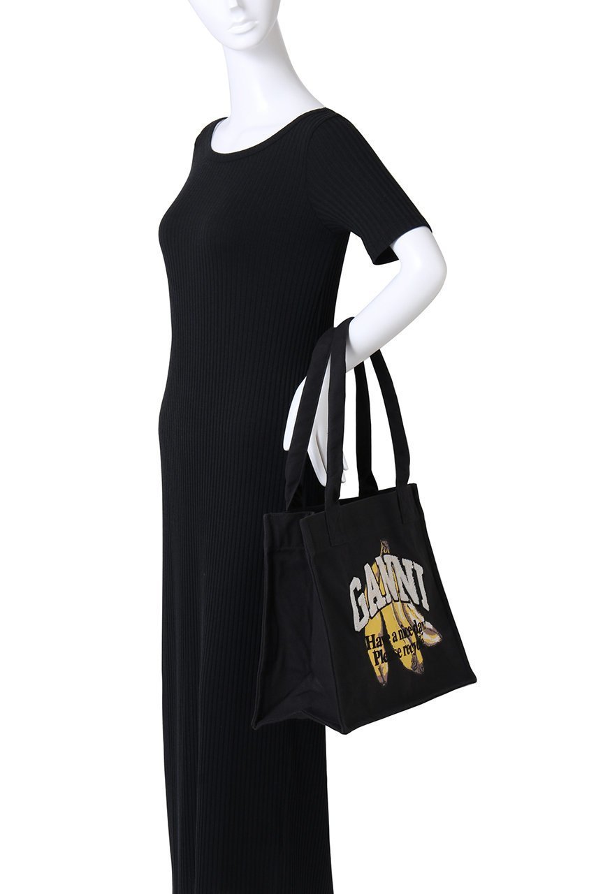【ガニー/GANNI】のラージ イージー ショッパー バナナ プリント 人気、トレンドファッション・服の通販 founy(ファニー) 　ファッション　Fashion　レディースファッション　Fashion for Women　バッグ　Bags　シンプル　Simple, Minimal　プリント　Print, Printed Pattern　ビジネス 仕事 通勤　Business / Work / Commuting　雑誌　Magazine, Fashion Magazine　other-2|ID: prp329100004910987 ipo3291000000036798735