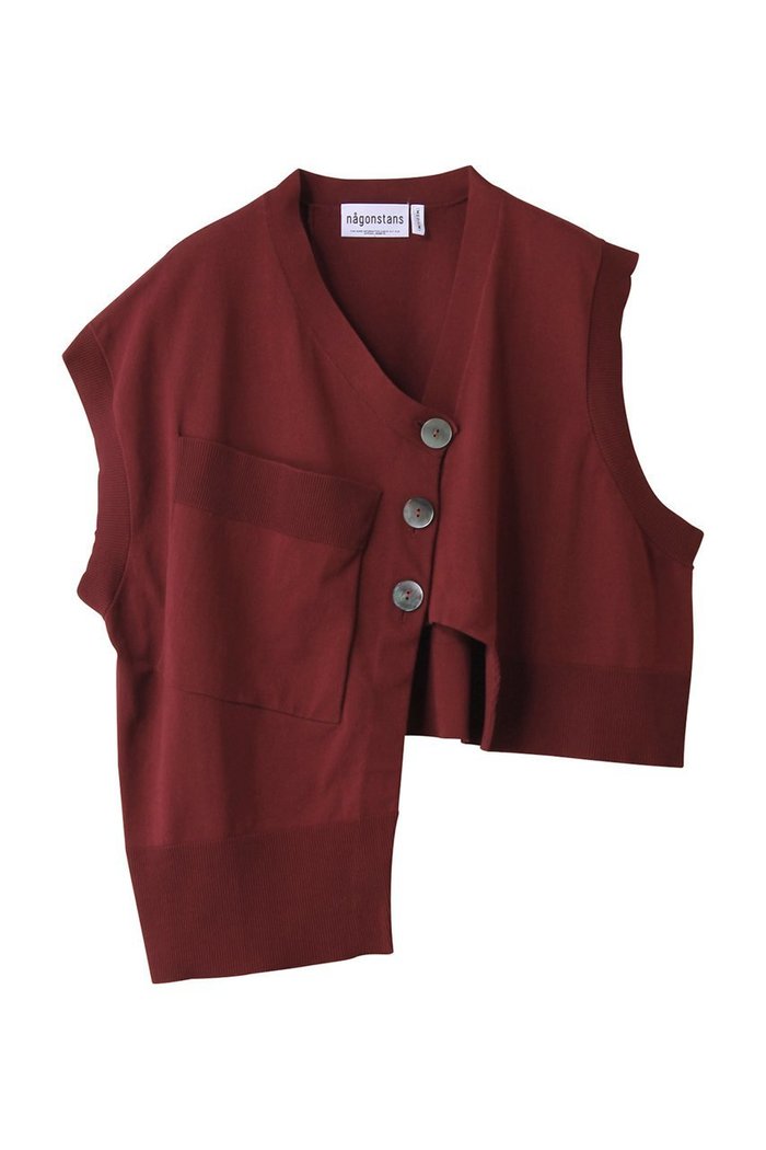 【ナゴンスタンス/nagonstans】のasymmetry short vest/ベスト インテリア・キッズ・メンズ・レディースファッション・服の通販 founy(ファウニー) https://founy.com/ ファッション Fashion レディースファッション Fashion for Women アウター Coat / Outerwear Collection レディースジャケット・軽アウター Jackets アシンメトリー Asymmetrical Style ショート Short, Short Length ジャケット Jacket, Outerwear バランス Balance, Style Balance ベスト Vest, Waistcoat |ID: prp329100004911030 ipo3291000000036799387