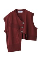 【ナゴンスタンス/nagonstans】のasymmetry short vest/ベスト 人気、トレンドファッション・服の通販 founy(ファニー) ファッション Fashion レディースファッション Fashion for Women アウター Coat / Outerwear Collection レディースジャケット・軽アウター Jackets アシンメトリー Asymmetrical Style ショート Short, Short Length ジャケット Jacket, Outerwear バランス Balance, Style Balance ベスト Vest, Waistcoat thumbnail Beets|ID: prp329100004911030 ipo3291000000036799389