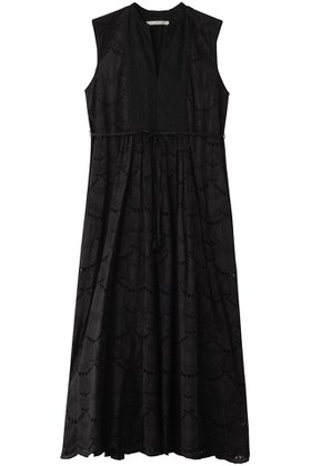 【ヌキテパ/NE QUITTEZ PAS】のCOTTON VOILE DOT HEMLA ノースリーブドレス 人気、トレンドファッション・服の通販 founy(ファニー) ファッション Fashion レディースファッション Fashion for Women ワンピース Dresses フォーマル・パーティードレス・結婚式用ドレス Elegant & Casual Dresses チュニック Tunic Tops & Dresses チュニック Tunic, Long Top ドット Polka Dot, Dot Pattern ドレス Dress, One-Piece ノースリーブ Sleeveless, No-Sleeve ロング Long, Long-Length 夏 Summer |ID:prp329100004911058