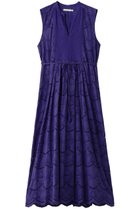 【ヌキテパ/NE QUITTEZ PAS】のCOTTON VOILE DOT HEMLA ノースリーブドレス ロイヤル|ID:prp329100004911058