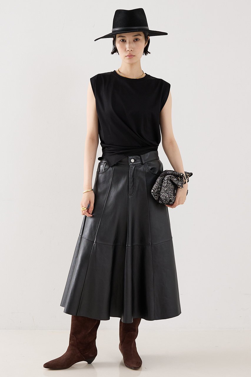 【ザ ストア バイ シー/THE STORE by C】の【COCUCA】ノースリーブプルオーバー 人気、トレンドファッション・服の通販 founy(ファニー) ファッション Fashion レディースファッション Fashion for Women トップス・カットソー Cut & Sew Tops キャミソール&ノースリーブ Camisoles & Sleeveless Tops シャツ・ブラウス・オフィスカジュアル Elegant Blouses & Button-Ups ロングTシャツ・Tシャツ Longline T-Shirts & Tees カジュアルプルオーバー・ニットトップス Pullovers & Knit Tops / Casual Pullovers カットソー・ベーシックTシャツ Cut-and-Sewn Tops / Stretch Tees & Basics インナー Innerwear ショート Short, Short Length ジャケット Jacket, Outerwear スリーブ Sleeve, Long Sleeve / Short Sleeve ノースリーブ Sleeveless, No-Sleeve フレンチ French, French Style 夏 Summer 定番 Standard, Basic Item 秋 Autumn other-4|ID: prp329100004911063 ipo3291000000036799852