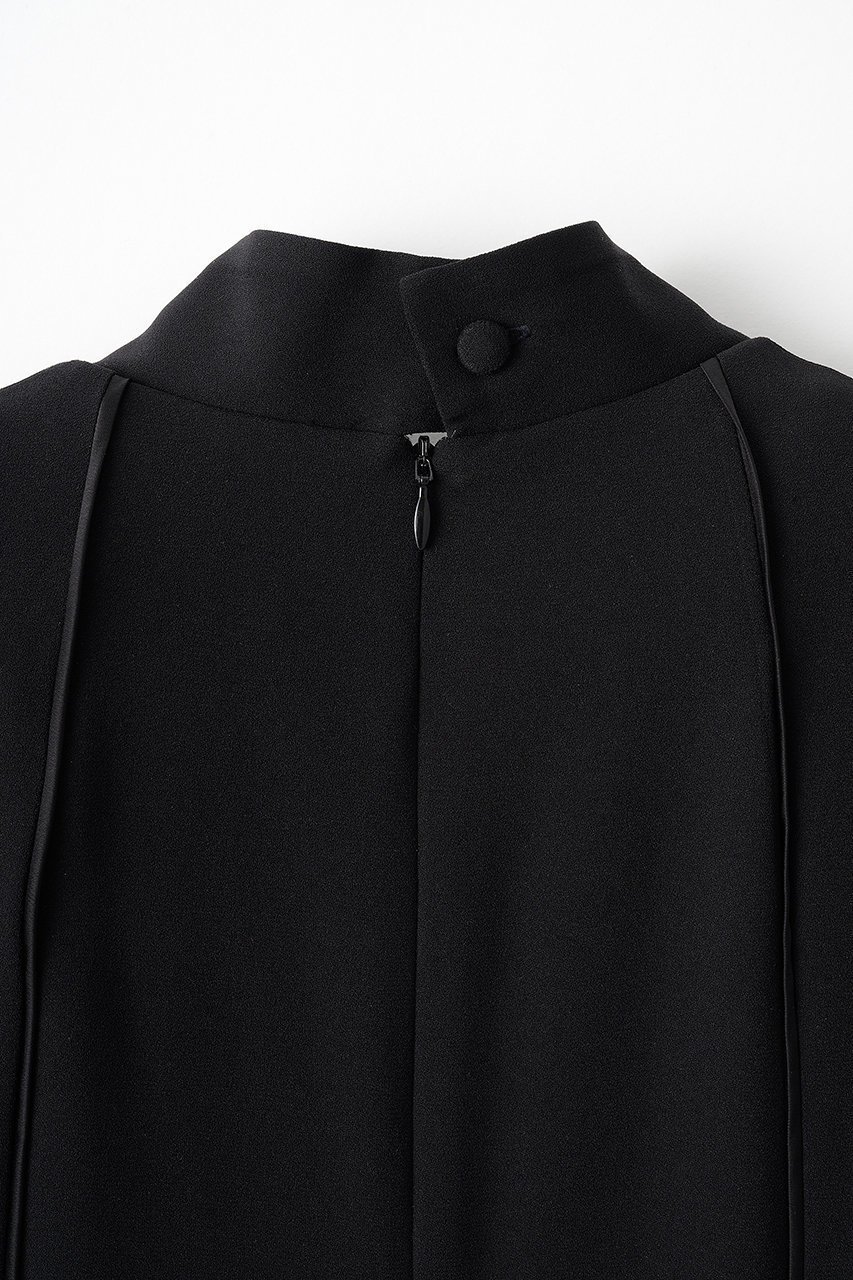 【ミューラル/MURRAL】のPetal collar lace ドレス 人気、トレンドファッション・服の通販 founy(ファニー) 　ファッション　Fashion　レディースファッション　Fashion for Women　ワンピース　Dresses　フォーマル・パーティードレス・結婚式用ドレス　Elegant & Casual Dresses　チュニック　Tunic Tops & Dresses　アクセサリー　Fashion Accessories　カッティング　Cutting Detail　ストレート　Straight, Straight Cut　チュニック　Tunic, Long Top　ドレス　Dress, One-Piece　モチーフ　Motif, Design Theme　レース　Lace, Lace Fabric　ロング　Long, Long-Length　other-6|ID: prp329100004911067 ipo3291000000036799889