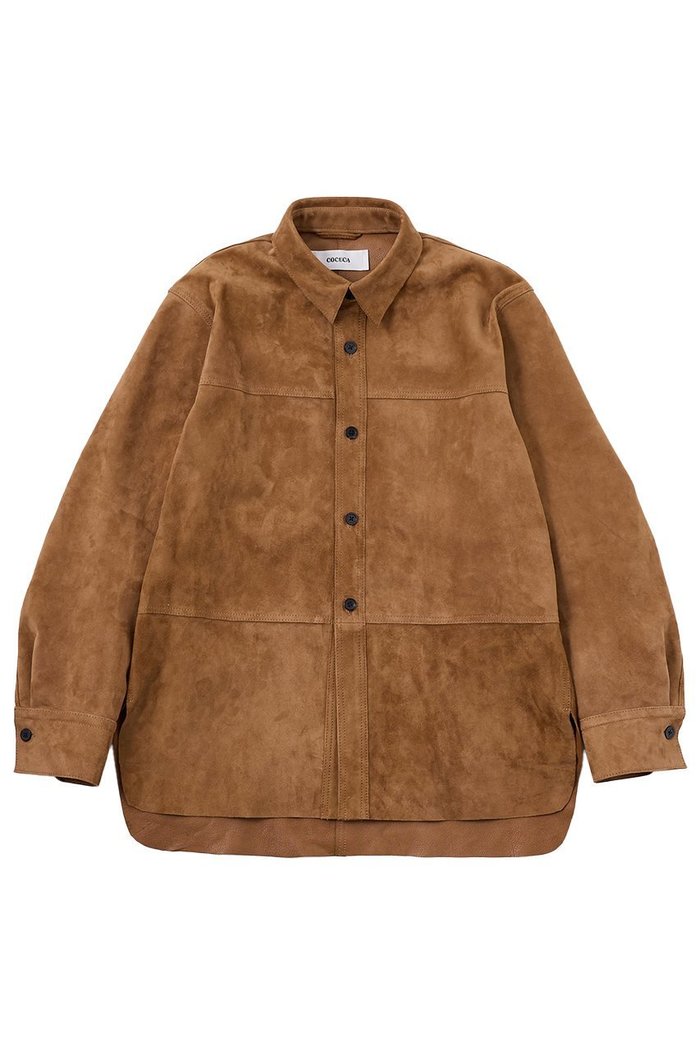 【ザ ストア バイ シー/THE STORE by C】の【COCUCA】スエードシャツジャケット インテリア・キッズ・メンズ・レディースファッション・服の通販 founy(ファウニー) https://founy.com/ ファッション Fashion レディースファッション Fashion for Women アウター Coat / Outerwear Collection レディースジャケット・軽アウター Jackets トップス・カットソー Cut & Sew Tops おすすめ Recommended / Our Picks インナー Innerwear エレガント 上品 Elegant ジャケット Jacket, Outerwear スリーブ Sleeve, Long Sleeve / Short Sleeve デニム Denim, Jeans Material フェミニン Feminine, Girly レース Lace, Lace Fabric ロング Long, Long-Length |ID: prp329100004911071 ipo3291000000036799927