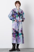【ヒューエルミュージアム/hueLe Museum】の【STUMBLY】Art Printed Shirt Dress 人気、トレンドファッション・服の通販 founy(ファニー) ファッション Fashion レディースファッション Fashion for Women ワンピース Dresses フォーマル・パーティードレス・結婚式用ドレス Elegant & Casual Dresses チュニック Tunic Tops & Dresses アイレット Eyelet Lace タイプライター Typewriter Fabric, Crisp Cotton チュニック Tunic, Long Top ドレス Dress, One-Piece プリント Print, Printed Pattern ロング Long, Long-Length thumbnail グリーン|ID: prp329100004911075 ipo3291000000036799991