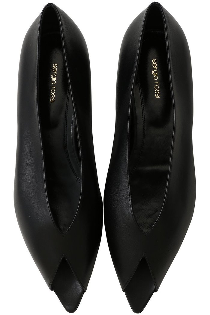 【セルジオ ロッシ/SERGIO ROSSI】のBEAK バレリーナ インテリア・キッズ・メンズ・レディースファッション・服の通販 founy(ファニー) https://founy.com/ ファッション Fashion レディースファッション Fashion for Women コレクション Collection, Seasonal Line シェイプ Shape, Slim Fit シューズ Shoes, Footwear バランス Balance, Style Balance フラット Flat, Flat Shoes |ID: prp329100004911093 ipo3291000000036800234