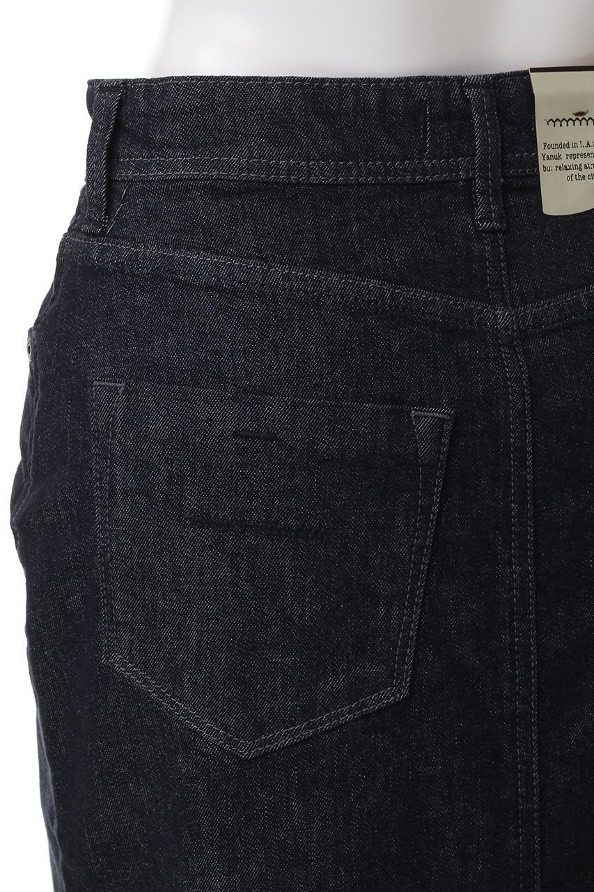 【ヤヌーク/YANUK】のスリットロングスカート 人気、トレンドファッション・服の通販 founy(ファニー) 　ファッション　Fashion　レディースファッション　Fashion for Women　スカート　Skirts　ロングスカート　Long Skirts / Maxi & Midi Skirts　ストレート　Straight, Straight Cut　スリット　Slit, Slit Detail　デニム　Denim, Jeans Material　フロント　Front, Front Design　ロング　Long, Long-Length　other-6|ID: prp329100004911111 ipo3291000000036800407