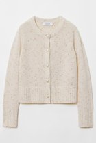 【アルアバイル/allureville】の【LOULOU WILLOUGHBY】LINSIEMEカーディガン 人気、トレンドファッション・服の通販 founy(ファニー) ファッション Fashion レディースファッション Fashion for Women トップス・カットソー Cut & Sew Tops ニット Knit Tops & Sweaters カーディガン・羽織り Layered Style Cardigans おすすめ Recommended / Our Picks イタリア Italy カーディガン Cardigan, Knitwear コレクション Collection, Seasonal Line フロント Front, Front Design 冬 Winter / This Winter thumbnail オフホワイト|ID: prp329100004911147 ipo3291000000036800908