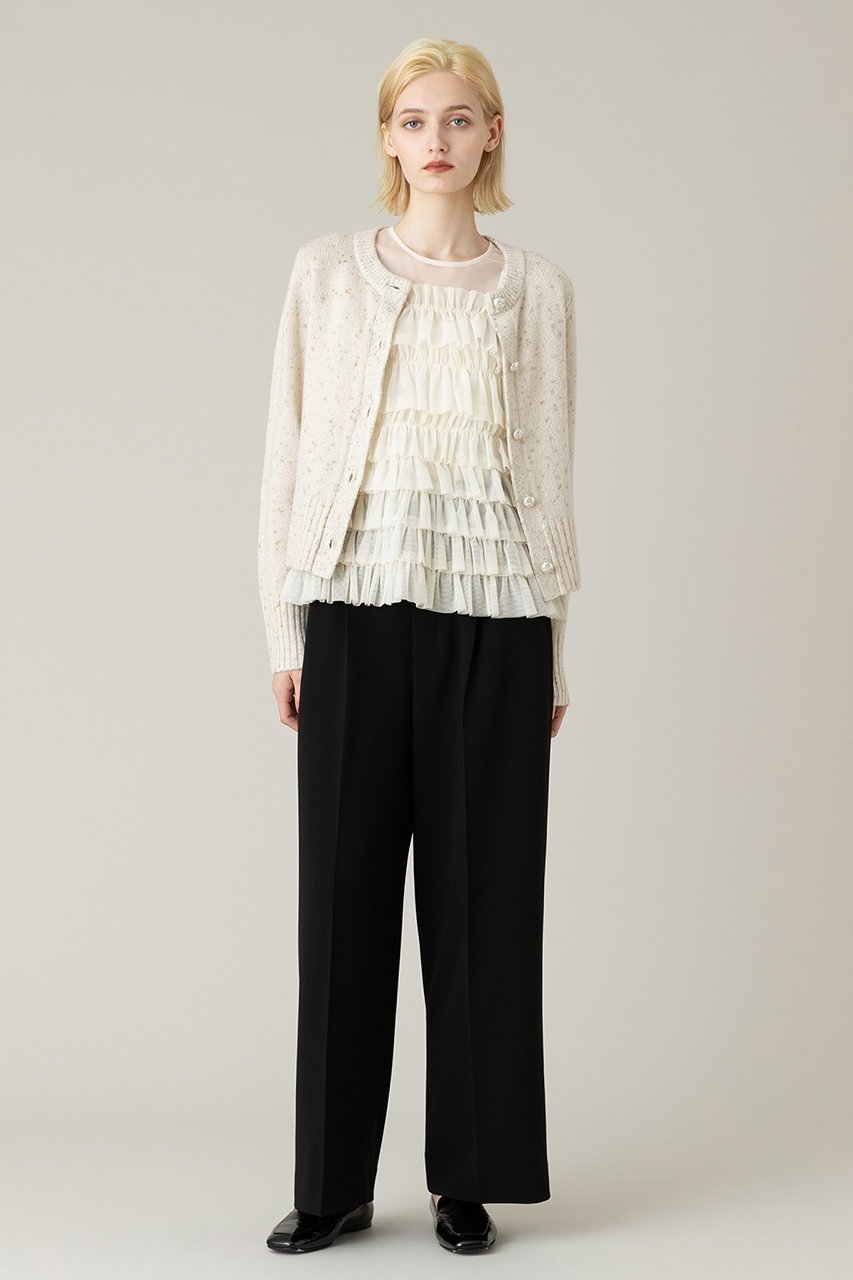 【アルアバイル/allureville】の【LOULOU WILLOUGHBY】LINSIEMEカーディガン 人気、トレンドファッション・服の通販 founy(ファニー) ファッション Fashion レディースファッション Fashion for Women トップス・カットソー Cut & Sew Tops ニット Knit Tops & Sweaters カーディガン・羽織り Layered Style Cardigans おすすめ Recommended / Our Picks イタリア Italy カーディガン Cardigan, Knitwear コレクション Collection, Seasonal Line フロント Front, Front Design 冬 Winter / This Winter other-5|ID: prp329100004911147 ipo3291000000036800916