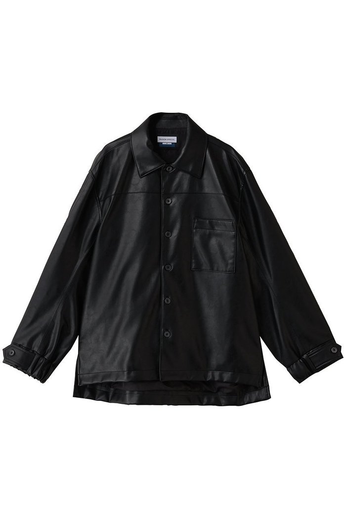 【メゾンスペシャル/MAISON SPECIAL】の【UNISEX】PUレザーシャツブルゾン インテリア・キッズ・メンズ・レディースファッション・服の通販 founy(ファニー) https://founy.com/ ファッション Fashion レディースファッション Fashion for Women アウター Coat / Outerwear Collection レディースジャケット・軽アウター Jackets ブルゾンジャケット・スポーティアウター Blouson Jackets ユニセックス Unisex, Genderless おすすめ Recommended / Our Picks クール Cool, Chic ショルダー Shoulder, Shoulder Strap ジャケット Jacket, Outerwear ドロップ Drop Shoulder, Dropped Style フェミニン Feminine, Girly ブルゾン Blouson, Bomber Jacket ミックス Mix, Mixed Style |ID: prp329100004911178 ipo3291000000036801411