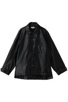 【メゾンスペシャル/MAISON SPECIAL】の【UNISEX】PUレザーシャツブルゾン 人気、トレンドファッション・服の通販 founy(ファニー) ファッション Fashion レディースファッション Fashion for Women アウター Coat / Outerwear Collection レディースジャケット・軽アウター Jackets ブルゾンジャケット・スポーティアウター Blouson Jackets ユニセックス Unisex, Genderless おすすめ Recommended / Our Picks クール Cool, Chic ショルダー Shoulder, Shoulder Strap ジャケット Jacket, Outerwear ドロップ Drop Shoulder, Dropped Style フェミニン Feminine, Girly ブルゾン Blouson, Bomber Jacket ミックス Mix, Mixed Style thumbnail D.BLK(ブラック)|ID: prp329100004911178 ipo3291000000036801412