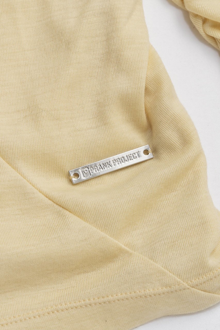 【プランク プロジェクト/PRANK PROJECT】のドレープクロストップス 人気、トレンドファッション・服の通販 founy(ファニー) ファッション Fashion レディースファッション Fashion for Women トップス・カットソー Cut & Sew Tops シャツ・ブラウス・オフィスカジュアル Elegant Blouses & Button-Ups ロングTシャツ・Tシャツ Longline T-Shirts & Tees カットソー・ベーシックTシャツ Cut-and-Sewn Tops / Stretch Tees & Basics おすすめ Recommended / Our Picks スリーブ Sleeve, Long Sleeve / Short Sleeve デニム Denim, Jeans Material ボトム Bottoms, Lower Wear ロング Long, Long-Length エレガント 上品 Elegant other-6|ID: prp329100004911192 ipo3291000000036801638