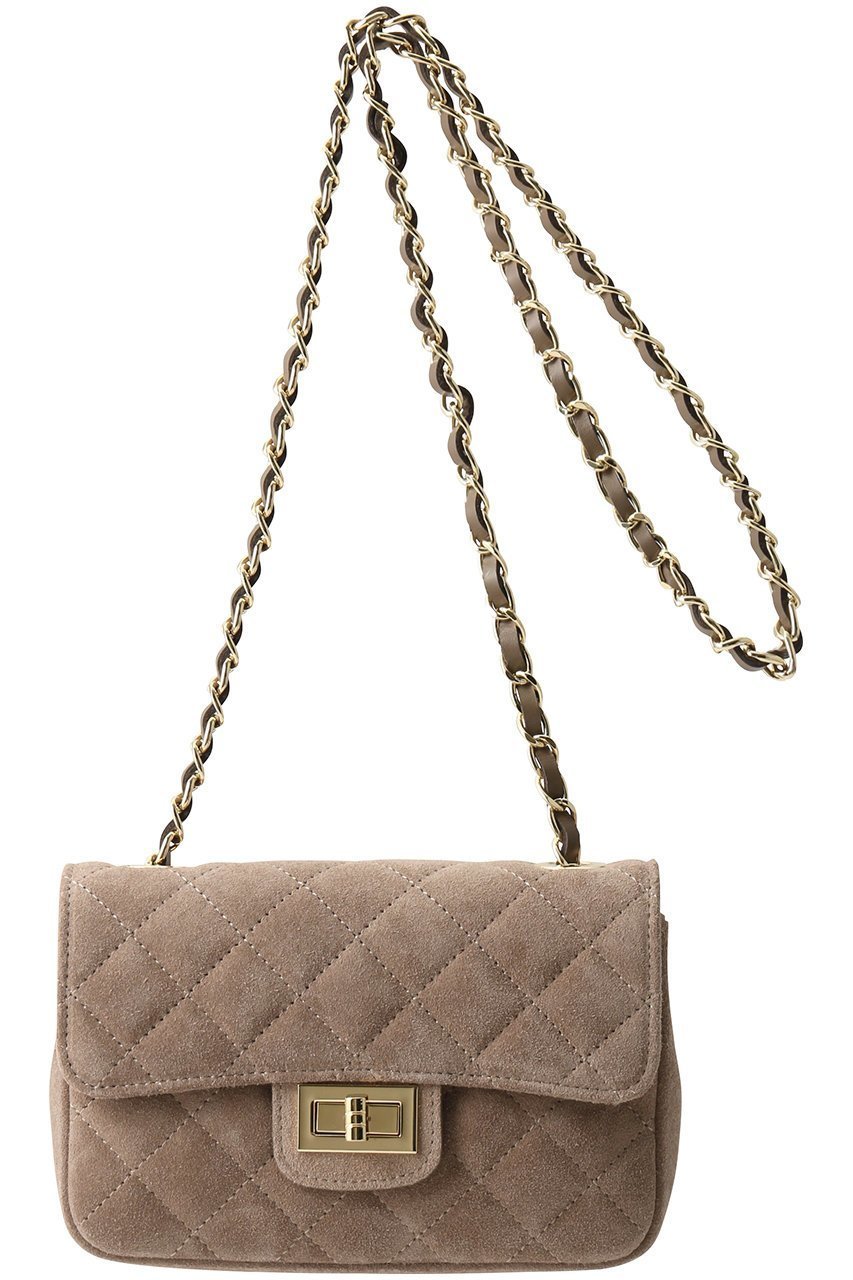 【アルアバイル/allureville】のキルティングチェーンバッグ インテリア・キッズ・メンズ・レディースファッション・服の通販 founy(ファニー) ファッション Fashion レディースファッション Fashion for Women バッグ Bags アクセサリー Fashion Accessories キルティング Quilted, Quilting クラシカル Classical, Vintage-Inspired チェーン Chain, Chain Strap デニム Denim, Jeans Material エレガント 上品 Elegant グレージュ|ID: prp329100004911199 ipo3291000000036801672