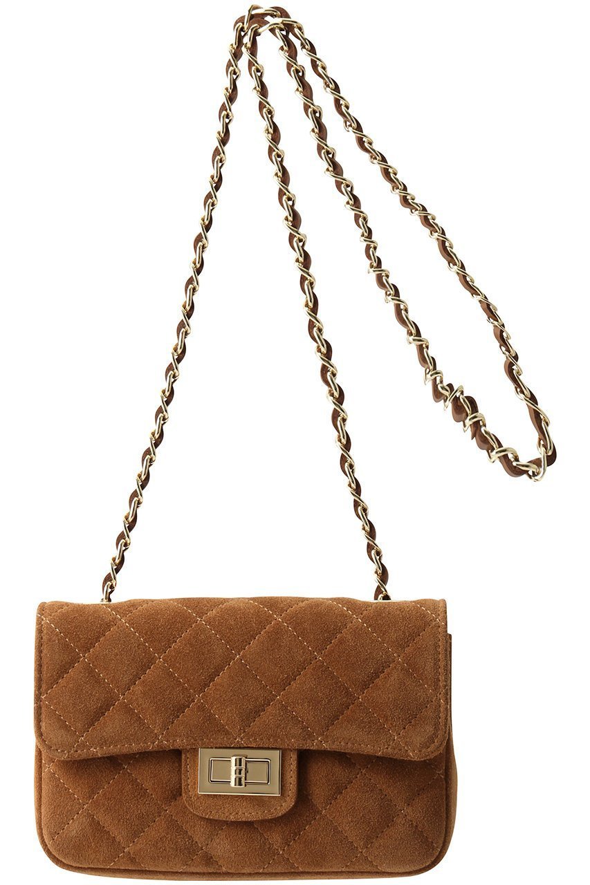 【アルアバイル/allureville】のキルティングチェーンバッグ インテリア・キッズ・メンズ・レディースファッション・服の通販 founy(ファニー) ファッション Fashion レディースファッション Fashion for Women バッグ Bags アクセサリー Fashion Accessories キルティング Quilted, Quilting クラシカル Classical, Vintage-Inspired チェーン Chain, Chain Strap デニム Denim, Jeans Material エレガント 上品 Elegant キャメル|ID: prp329100004911199 ipo3291000000036801674