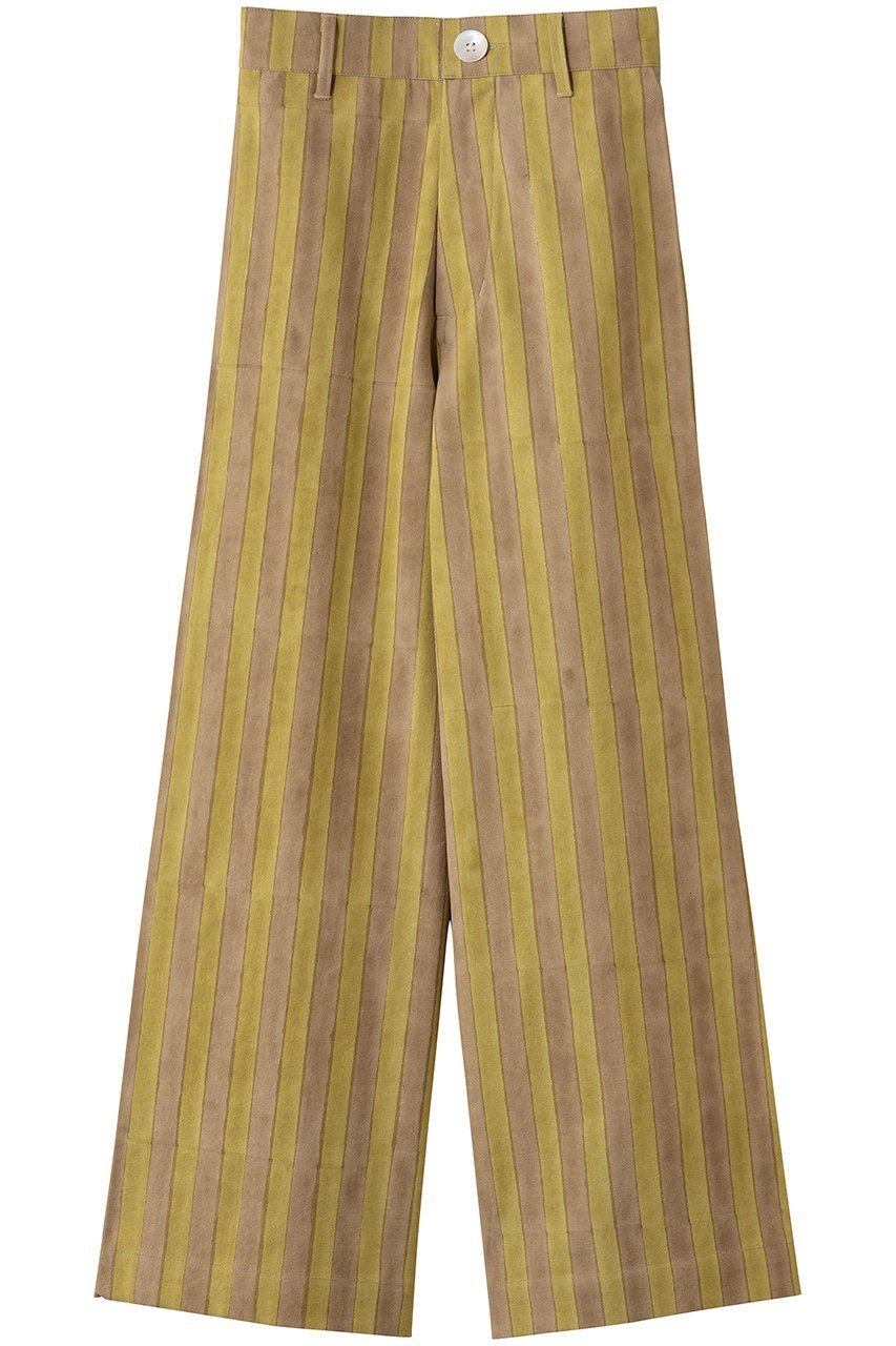 【エスゼット ブロックプリント/SZ Blockprints】のDISCO PANTS DOUBLE THICK STRIPE ワイドパンツ 人気、トレンドファッション・服の通販 founy(ファニー) ファッション Fashion レディースファッション Fashion for Women パンツ Pants & Trousers シンプル Simple, Minimal ストライプ Stripe, Striped Pattern ワイド Wide, Wide Fit other-1|ID: prp329100004911201 ipo3291000000036801737