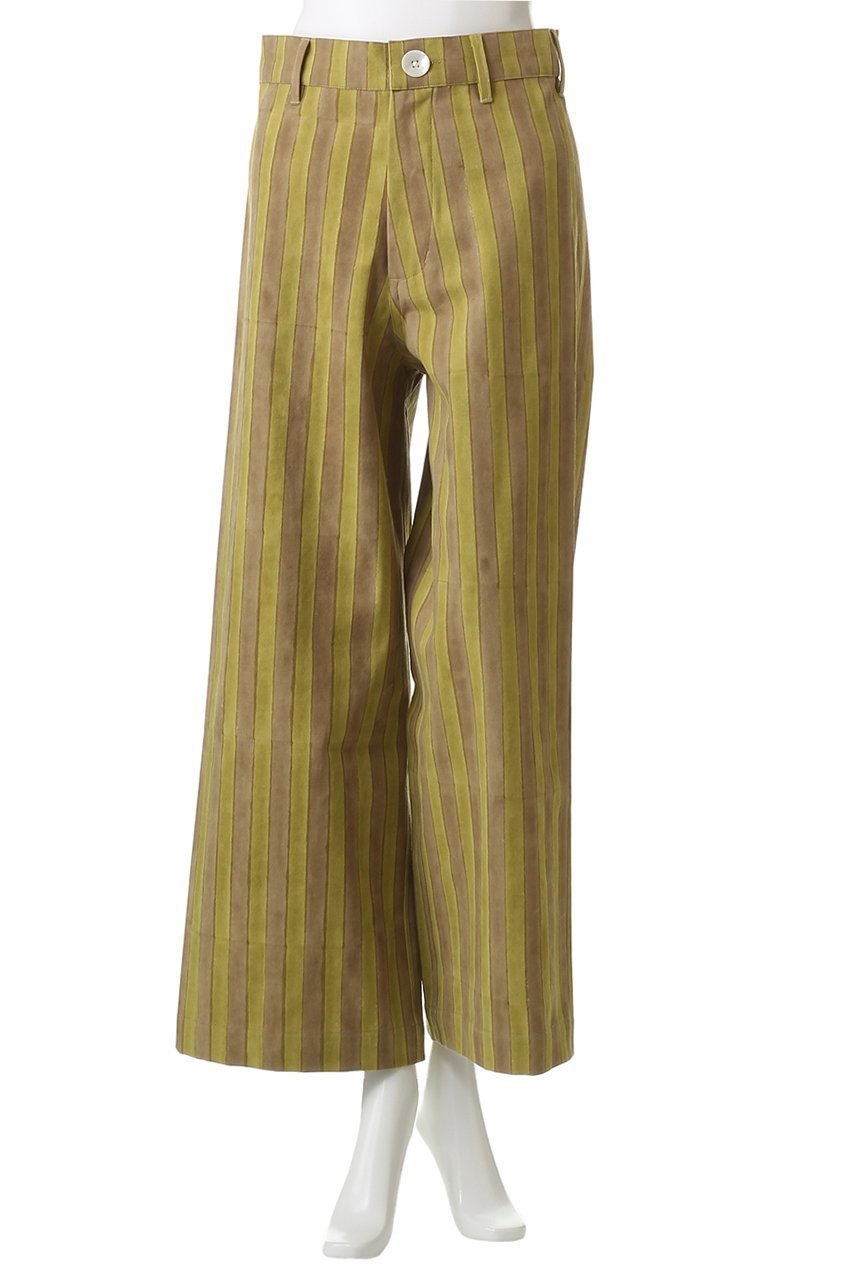 【エスゼット ブロックプリント/SZ Blockprints】のDISCO PANTS DOUBLE THICK STRIPE ワイドパンツ 人気、トレンドファッション・服の通販 founy(ファニー) ファッション Fashion レディースファッション Fashion for Women パンツ Pants & Trousers シンプル Simple, Minimal ストライプ Stripe, Striped Pattern ワイド Wide, Wide Fit other-2|ID: prp329100004911201 ipo3291000000036801741