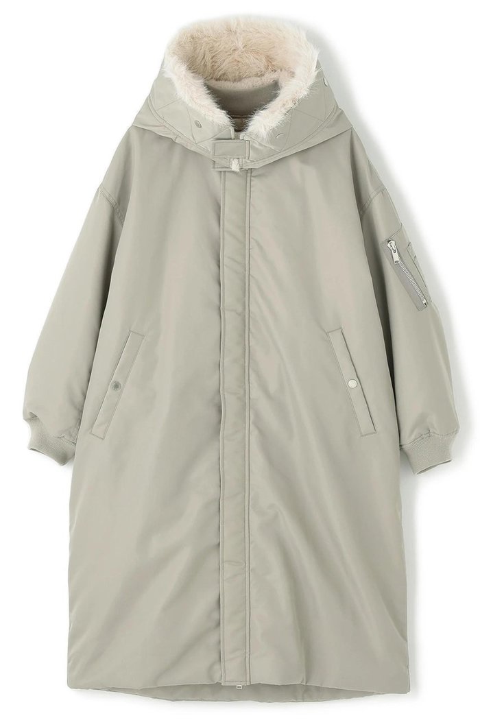 【ル フィル/LE PHIL】のU-2 LONG HOODIE インテリア・キッズ・メンズ・レディースファッション・服の通販 founy(ファニー) https://founy.com/ ファッション Fashion レディースファッション Fashion for Women アウター Coat / Outerwear Collection レディースジャケット・軽アウター Jackets コレクション Collection, Seasonal Line ジャケット Jacket, Outerwear スマート Smart, Elegant デニム Denim, Jeans Material ビッグ Big, Oversized フィット Fit, Slim Fit フェイクファー Faux Fur, Imitation Fur 防寒 Cold Protection, Winter-Ready ロング Long, Long-Length ワーク Workwear, Utility Style 冬 Winter / This Winter エレガント 上品 Elegant |ID: prp329100004911220 ipo3291000000036801971